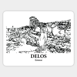 Delos - Greece Magnet